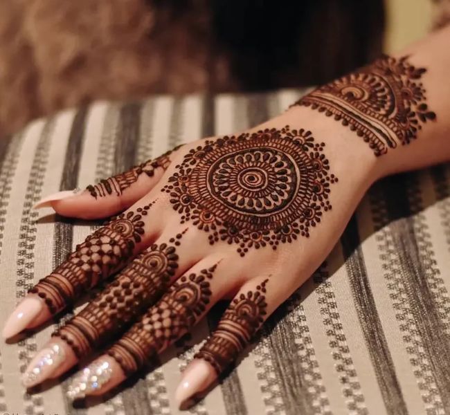 lohri mehndi designs